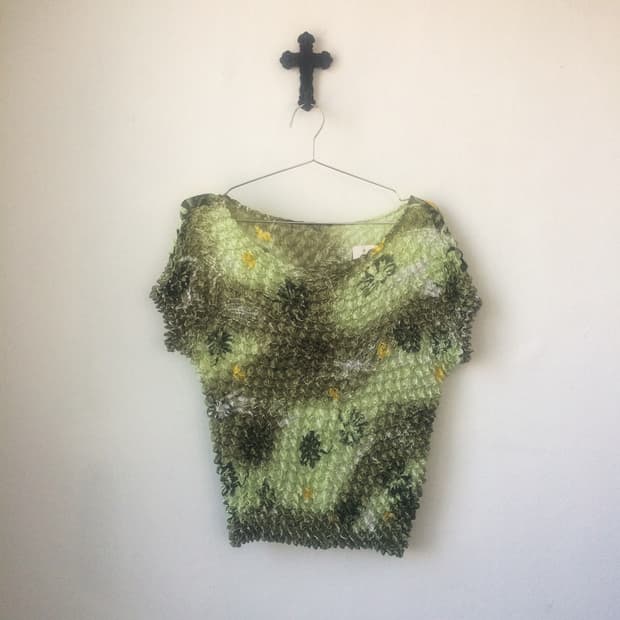Pleats popcorn top