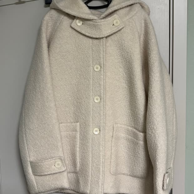 더미튼 램 후디 코트 / 구매가 198,000