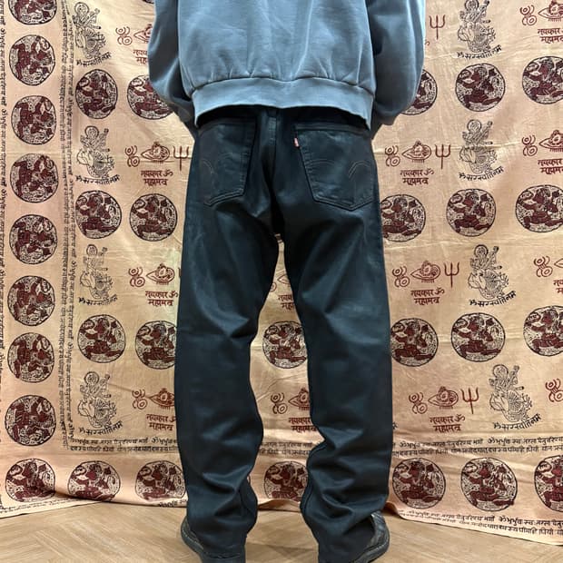 80s Levis 501 왁스 진