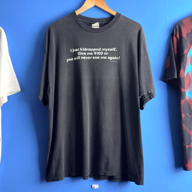 (2XL) 00s 빈티지 humor 티셔츠