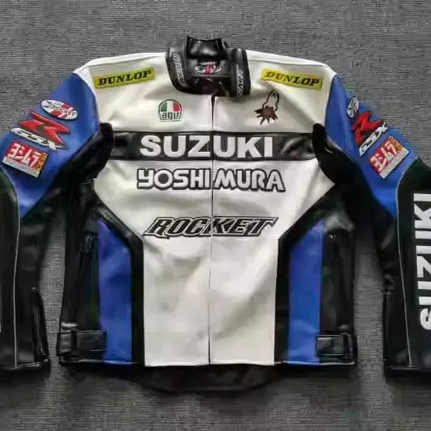 조 로켓 스즈키 바이크자켓 가죽자켓 래더자켓 레이싱자켓