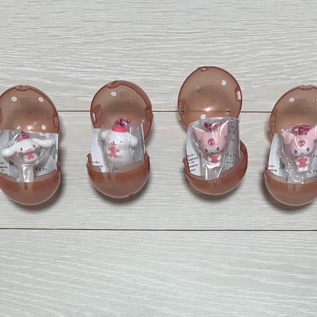 산리오 사쿠라 벚꽃 가챠 개별 및 일괄 판매 새상품