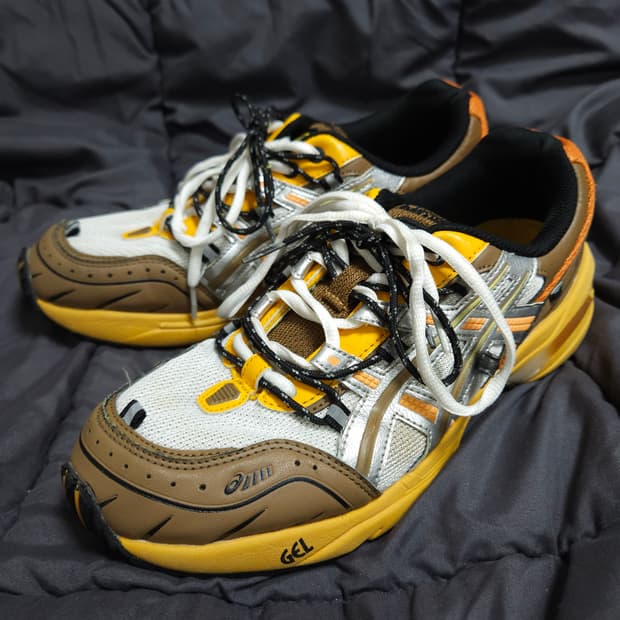 275 ) 아식스 앤더슨벨 젤 1090 화이트/오렌지