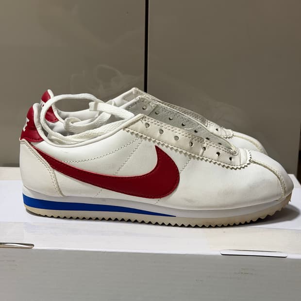 나이키 코르테즈 235mm 흰빨파 포레스트 검프