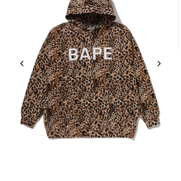 베이프 레오파드 후드