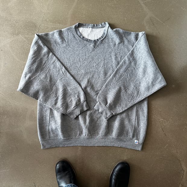 00s Russell Athletic 빈티지 크루넥 스웻셔츠 xxl