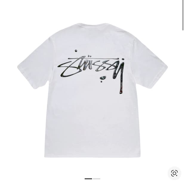 스투시 머큐리 반팔 티셔츠 화이트 M