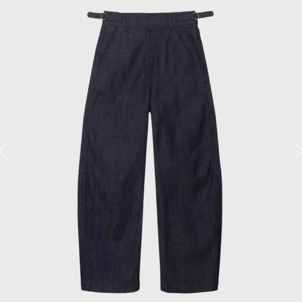 모노하 커브스 생지 데님