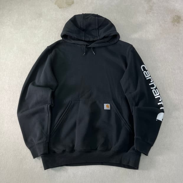 105 칼하트 사이드라인 블랙 후드티