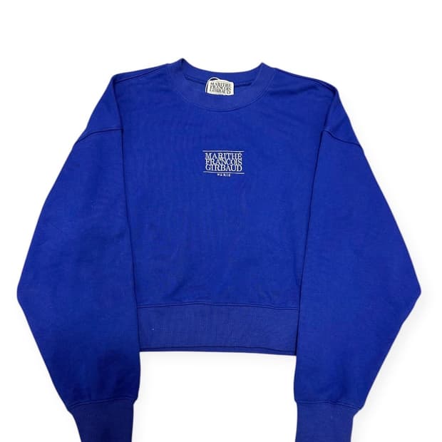 마리떼 프랑소와 저버 크롭 맨투맨