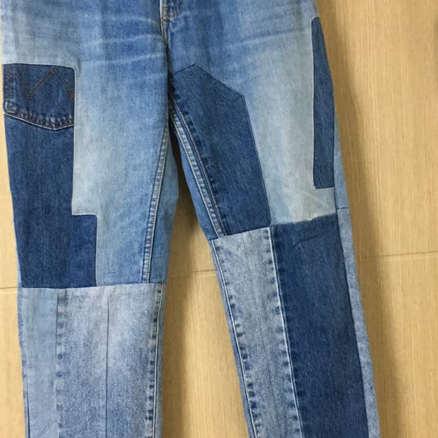 Vintage Levi’s patchwork jean