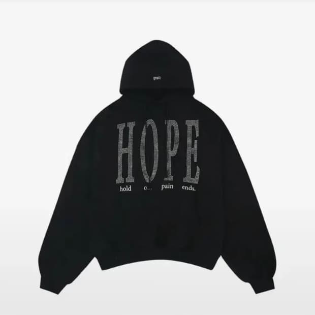 그레일즈 PAIN ENDS HOODIE 후드티 블랙