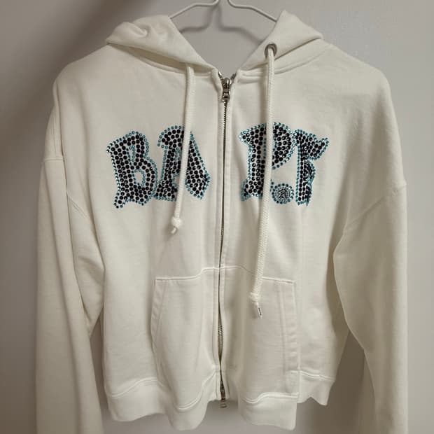 베이프 크리스탈 후드집업 S