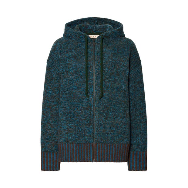 유니클로 마르니 니트 후드집업