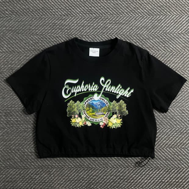 아크메드라비 빅로고 크롭 티셔츠o 3927