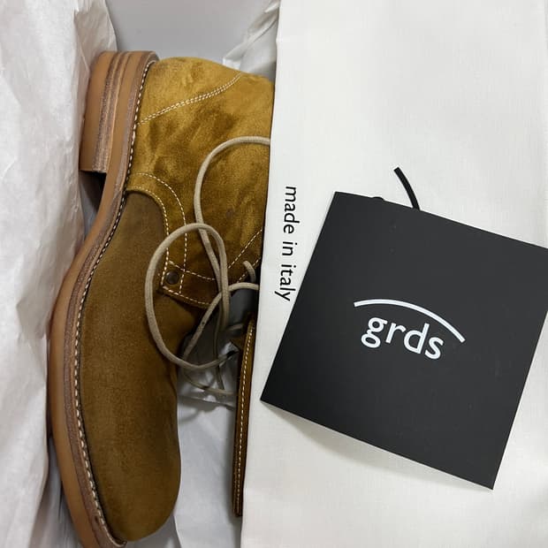 택포26) 그라더스 grds 부츠02 스웨이드 올리브드랩 EU40