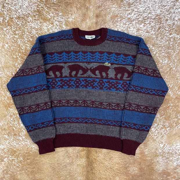 90's Lacoste 스웨터
