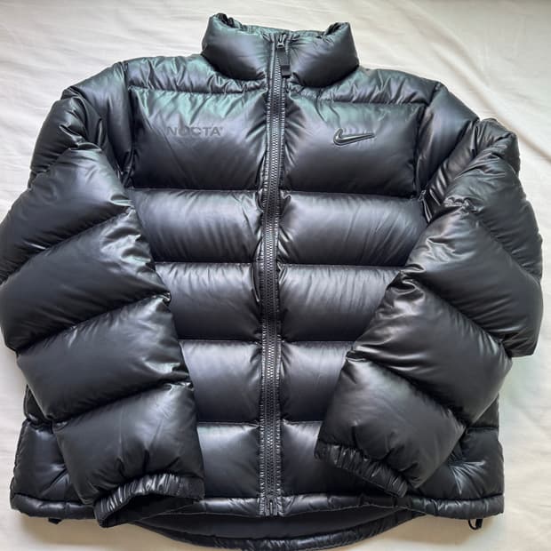 나이키 x 드레이크 녹타 푸퍼 패딩  자켓  블랙 Nike NOCTA 