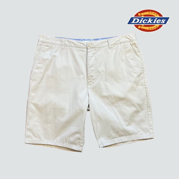 [38]디키즈 아이보리 치노팬츠 쇼츠 반바지