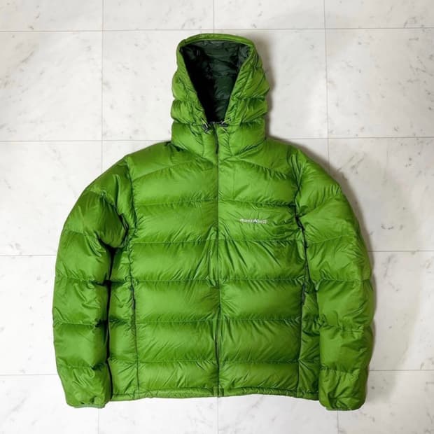 mont-bell 몽벨 라이트 알파인 다운 파카 그린 XL