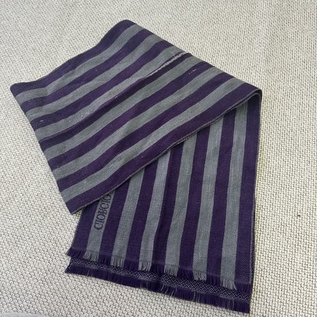 빈티지 스트라이프 머플러 0410D