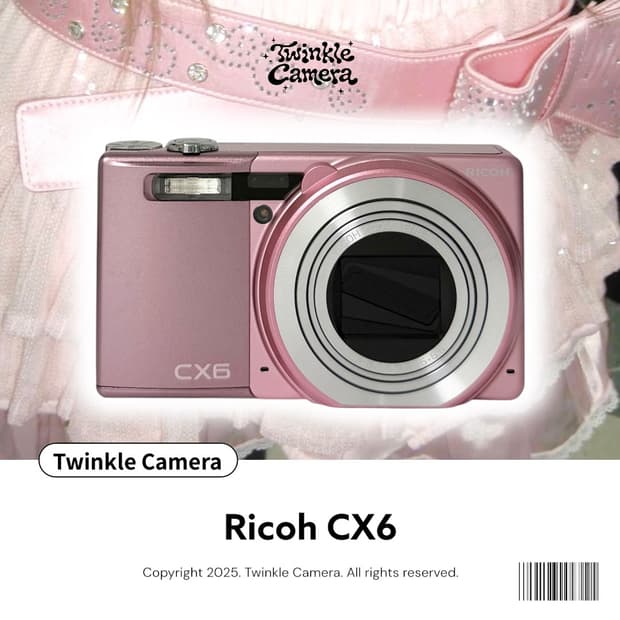(추천/희귀💖) Ricoh 리코 CX6
