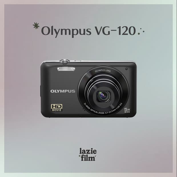 소프트 포커스✧･ﾟ올림푸스 Olympus VG-120 디카 카메라
