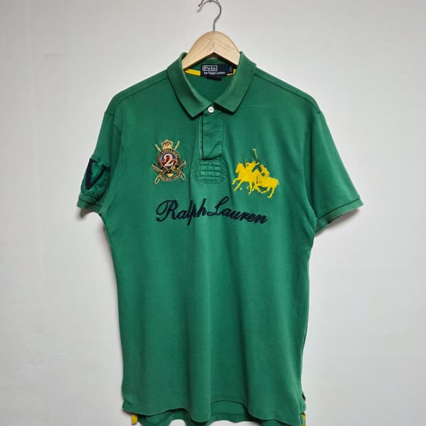 폴로랄프로렌Polo 빅자수 카라티셔츠 L사이즈 - T109