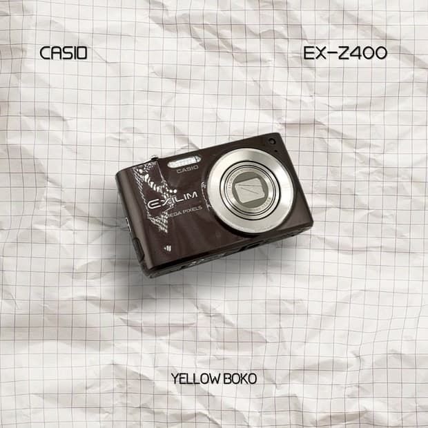 [💖태연픽!] CASIO 카시오 엑슬림 Z400 레트로 디지털 카메라