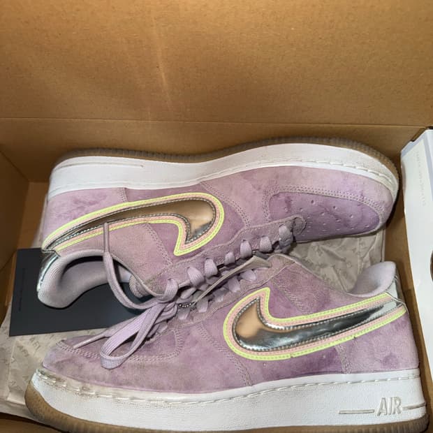 나이키 에어포스1 로우 퍼플 사이즈 w250