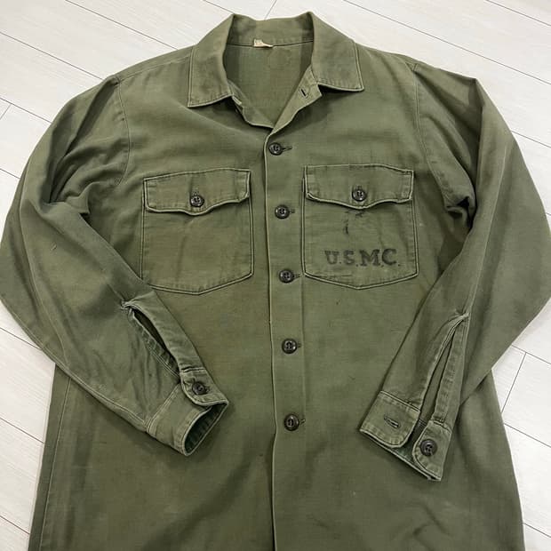 OG107 퍼티그셔츠 올리브그린