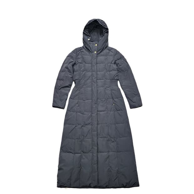 COLE HAAN 여성용 덕다운 롱패딩 S/P