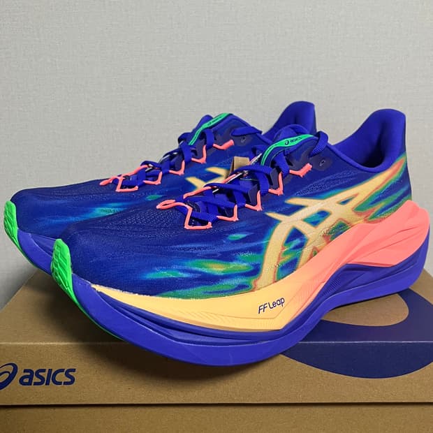 [255] 아식스 슈퍼블리스트3 코발트 버스트 라이트 오렌지