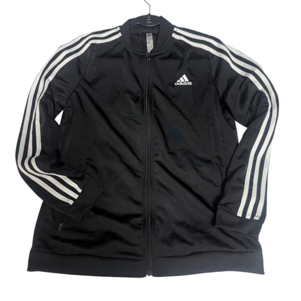 Adidas 3S Track Jacket Black M