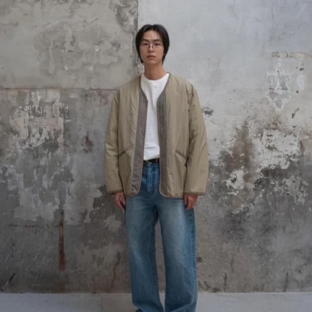 아워셀브스 라이너 자켓 아이보리(2)