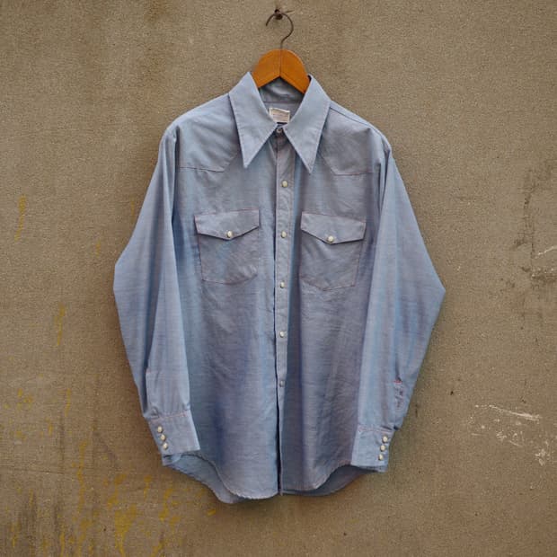 70‘s Big Mac 대거 카라 웨스턴 셔츠