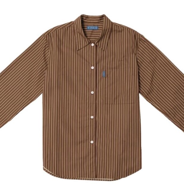 핀카 파자마 세트 (고목 스트라이프)