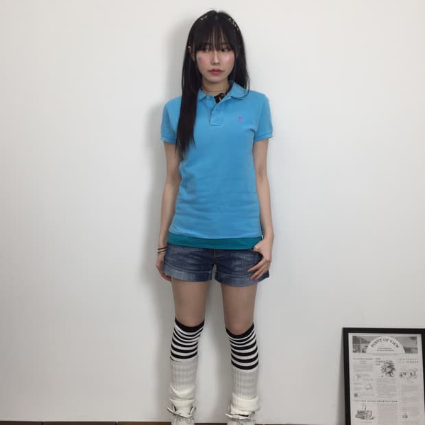 'Ralph Lauren' Blue Polo Shirts