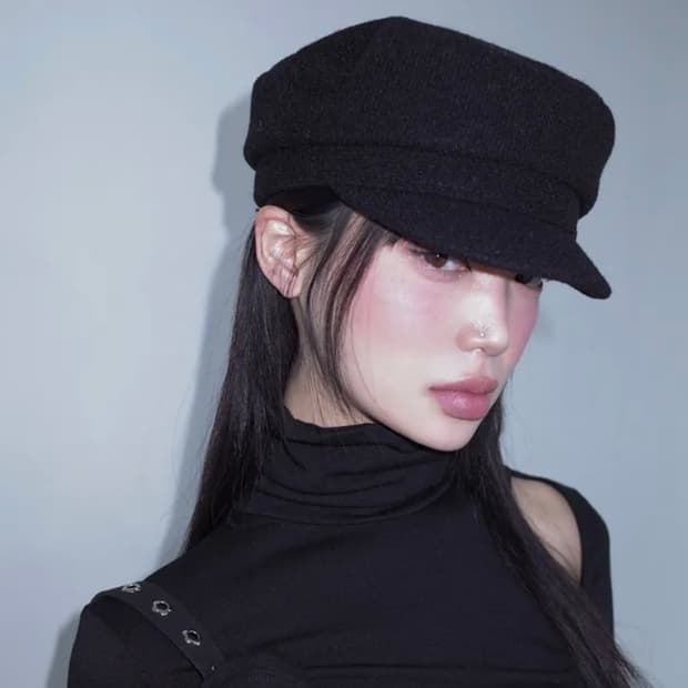 위위미유 마도로스 베이커 캡 madoros baker cap