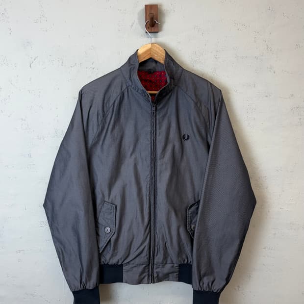 프레드페리 드레익스 페이즐리 헤링턴 자켓