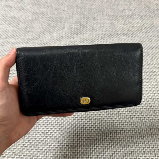 구찌 GG 인터로킹 모르페우스 장지갑