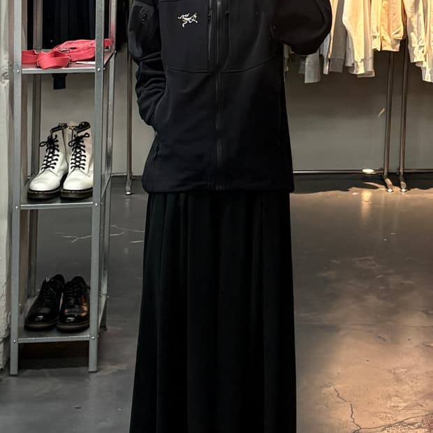 아크테릭스 감마 MX 블랙 후디자켓 A3726