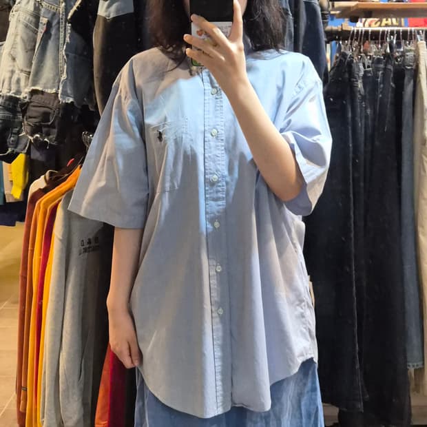 [NO.9] 폴로 반팔 셔츠 소라그레이