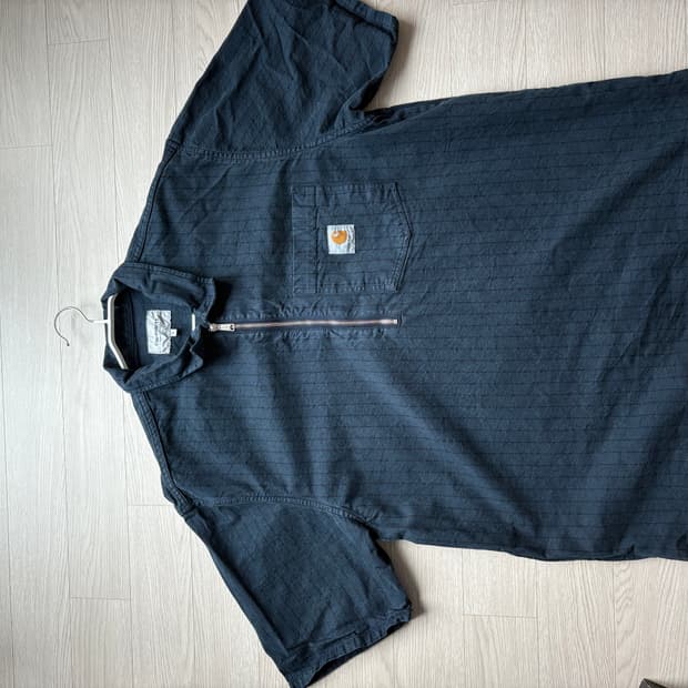 CarharttWIP Canvas Quarter Zip shirts XL