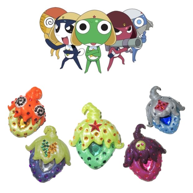 Custom Keroro strawberry 🐸🍓