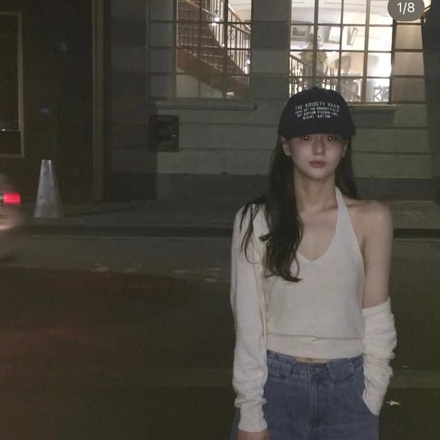 modo 샵모도 가디건 홀터 set 새상품 아이보리