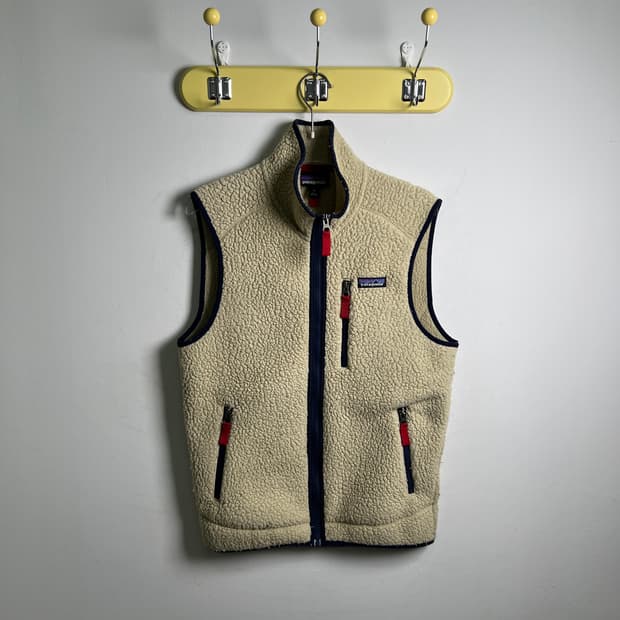 파타고니아 레트로 파일 플리스 베스트 S