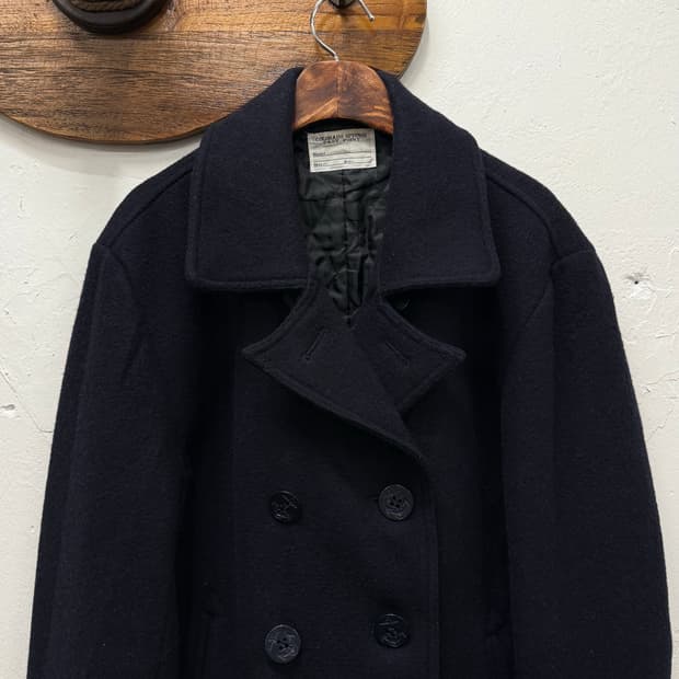 L) HOUSTON Wool Blend Pea Coat