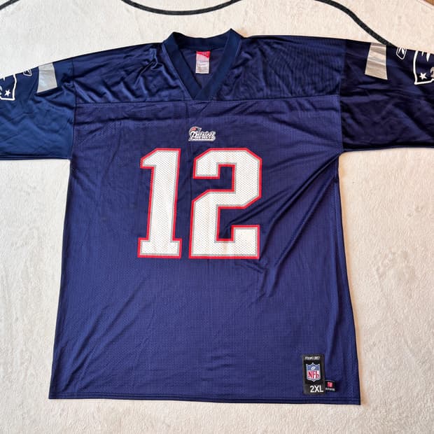 리복+NFL_스포츠져지 2XL 미식축구져지