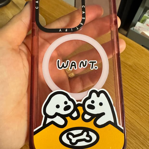 케이스티파이 15pro 강아지케릭터